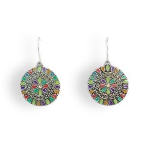 BOGO Boho silver dangle earrings